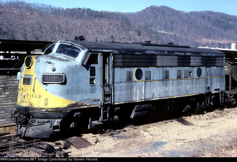 Clinchfield F3A rebuilt to F9A specs CRR #805